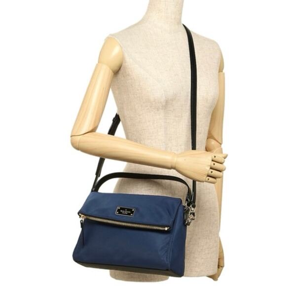 Kate Spade Blake Avenue Miri Nylon Navy Blue - Picture 1 of 8